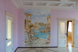 Художественная роспись стен на заказ в Санкт-Петербурге